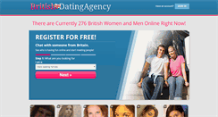 Desktop Screenshot of britishdatingagency.com
